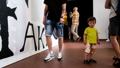 Dětská galerie Lapidárium - projekt a výstava Ich war hier / Epos 257 & Vladimir 518
