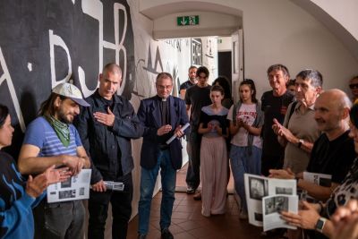 Dětská galerie Lapidárium - projekt a výstava Ich war hier / Epos 257 & Vladimir 518