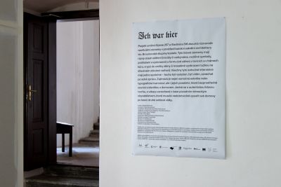 Dětská galerie Lapidárium - projekt a výstava Ich war hier / Epos 257 & Vladimir 518