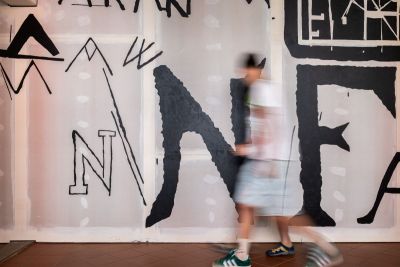 Dětská galerie Lapidárium - projekt a výstava Ich war hier / Epos 257 & Vladimir 518