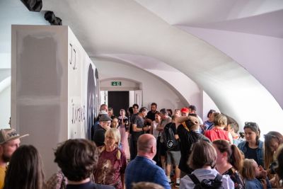 Dětská galerie Lapidárium - projekt a výstava Ich war hier / Epos 257 & Vladimir 518