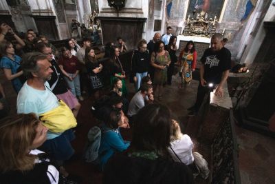 Komentovaná prohlídky k výstavě a projektu Ich war hier s Vladimir 518 a Epos 257, Dětská galerie Lapidárium